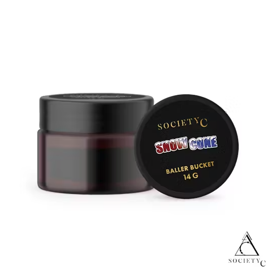 Photograph of product: Society C Live Resin - Snow Cone Baller Jar