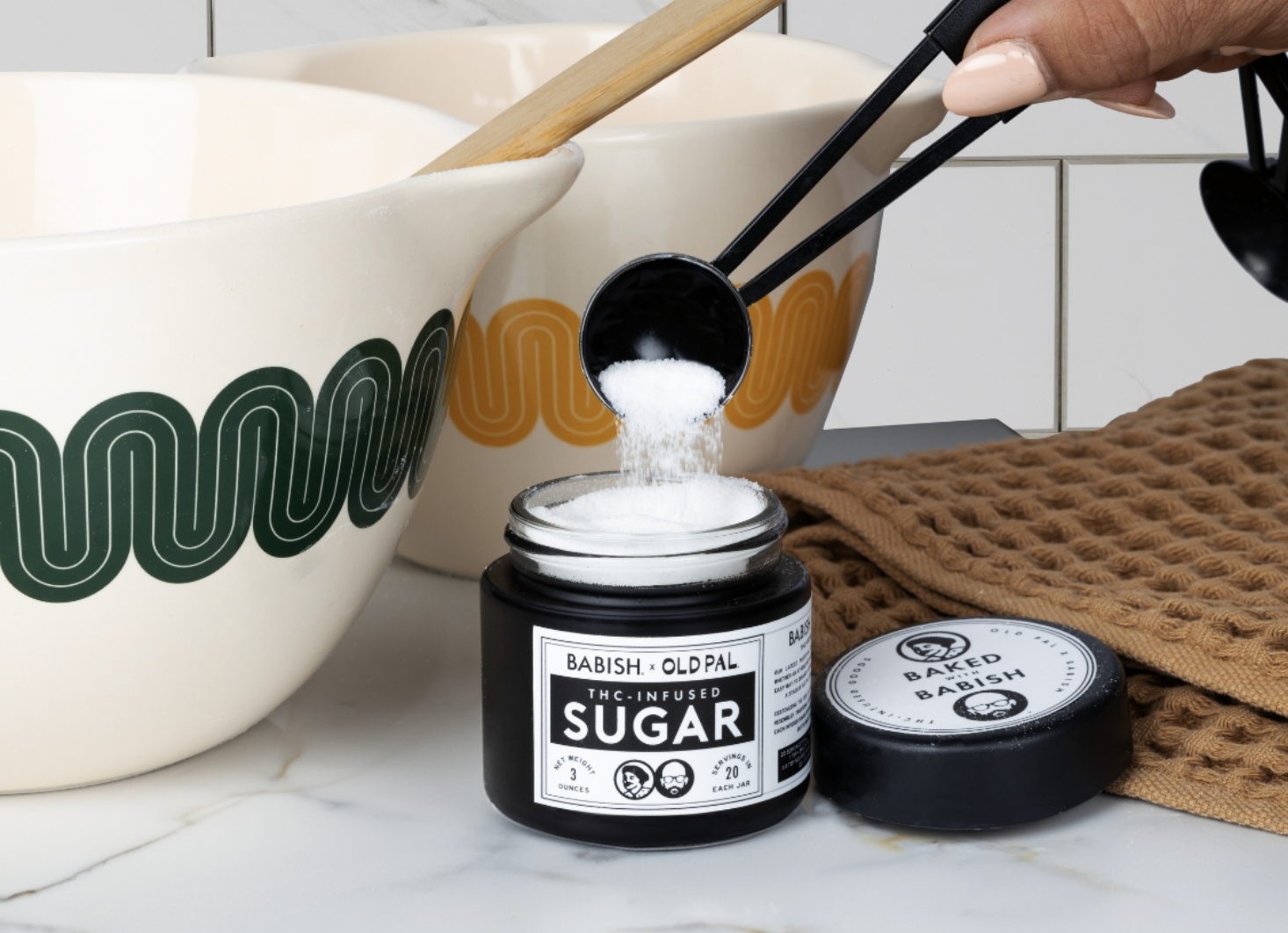 Photograph of product: Old Pal x Babish Granulated Sugar | Infused Sugar [85g/100mg]