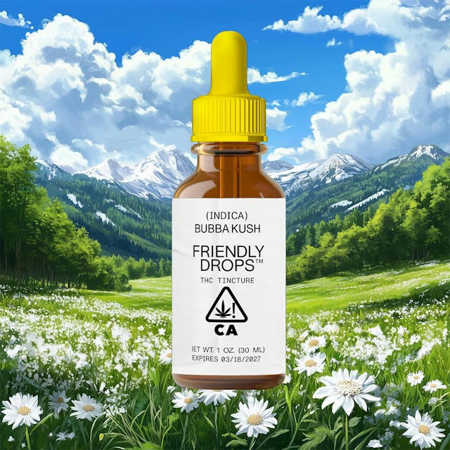 Photograph of product: Bubba Kush 1000mg Tincture - Tincture