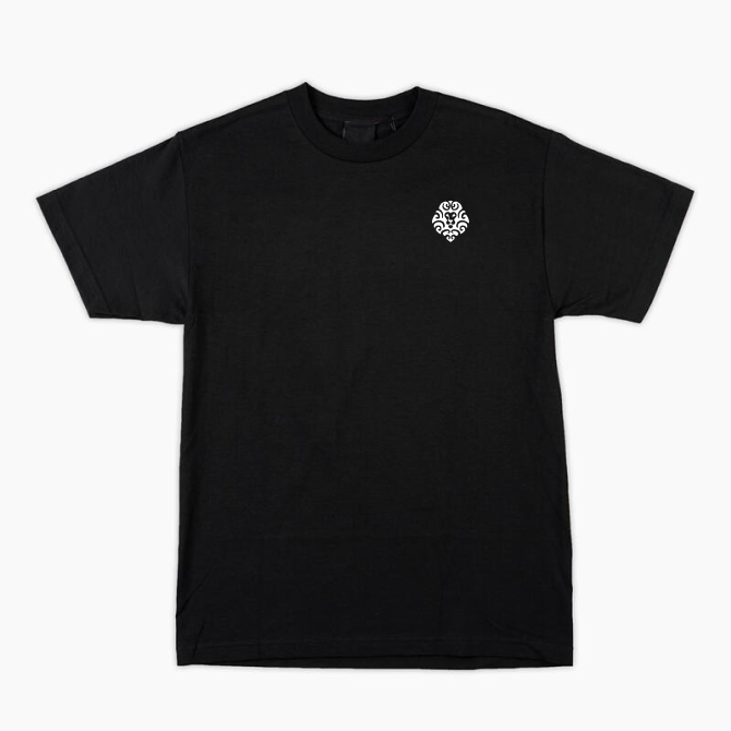 Photograph of product: Heavy Cotton T-Shirt - Black - XXL - The Heritage Club