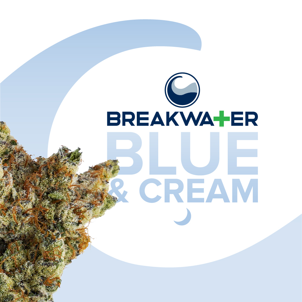 Photograph of product: Blue & Cream Premium Flower - 7g