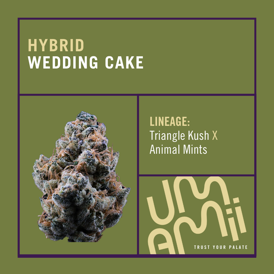 Photograph of product: Umamii Wedding Cake - 3.5g