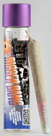 Photograph of product: Infused Preroll | Big Bang Mini | Empire OG (I) Jetpacks