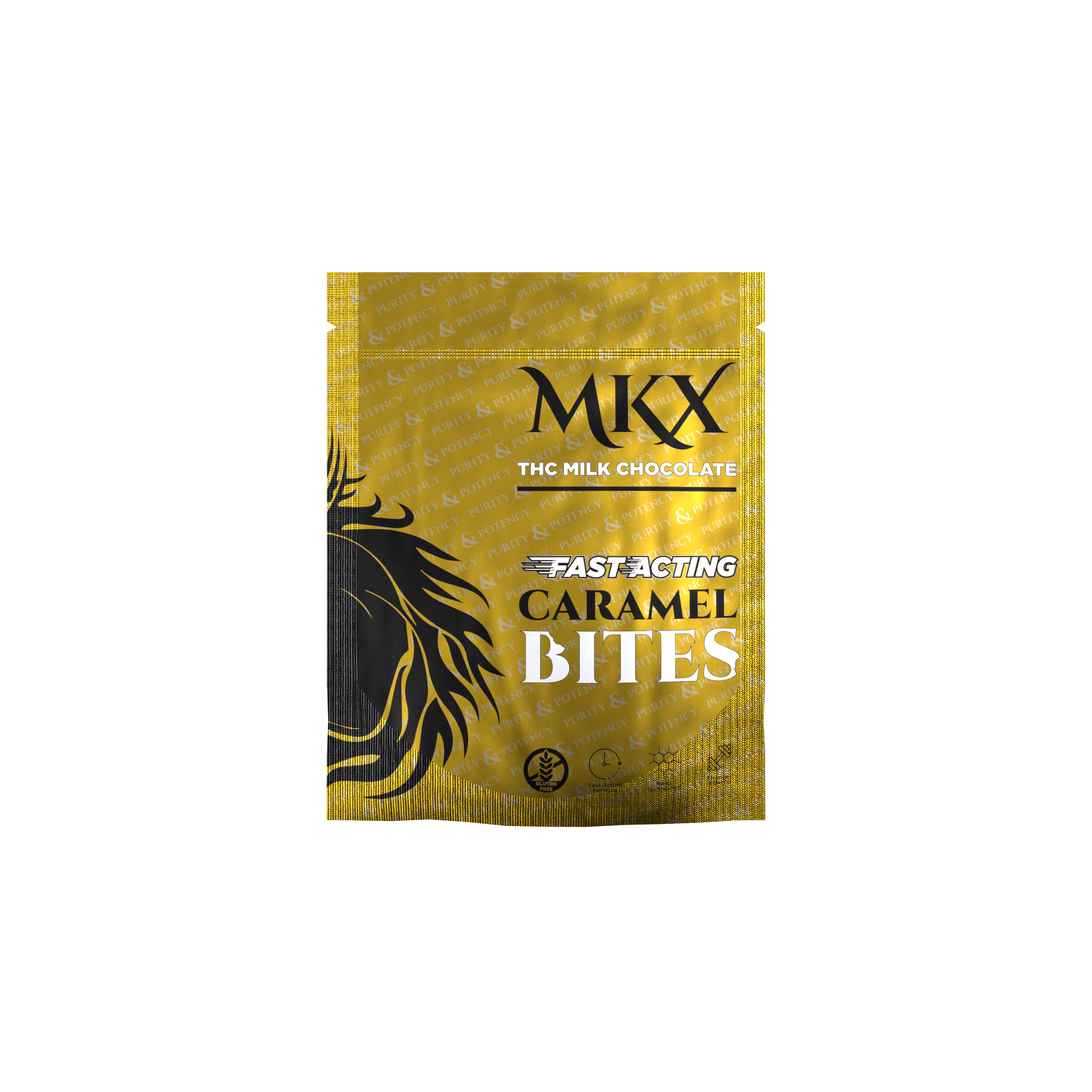 Photograph of Product: Milk Chocolate Caramel Bites | 200mg