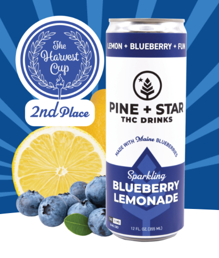 Photograph of product: Blueberry Lemonade Seltzer 12oz (5mg)
