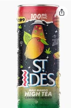 Photograph of product: [St Ides] TH-oui Drink - 100mg - Maui Mango - 