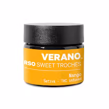 Photograph of product: Mango | 25mg RSO Sweet Troche | 10pk