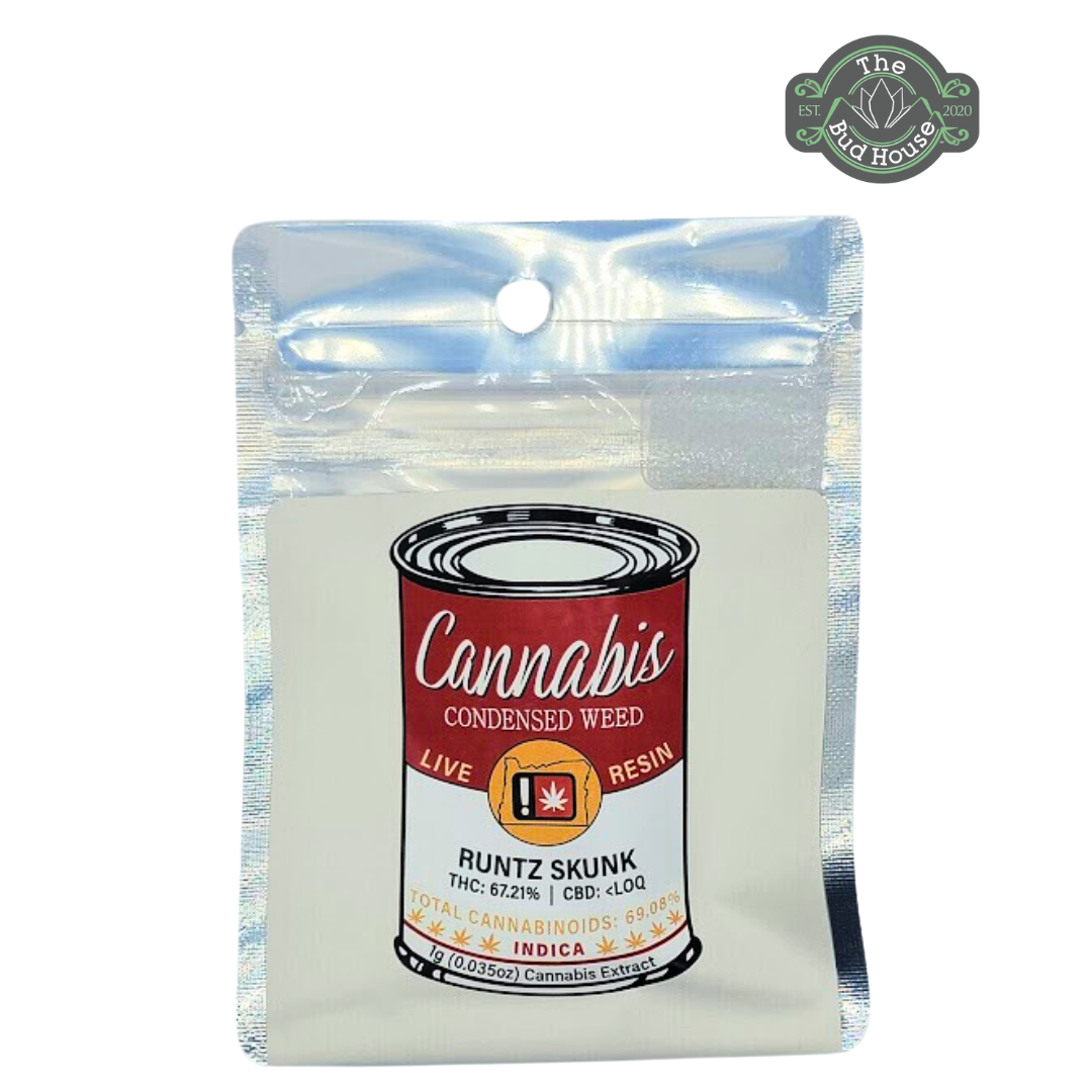 Photograph of product: Oui'd Condensed Oui'd 1g RUNTZ SKUNK LR Vape Cartridge