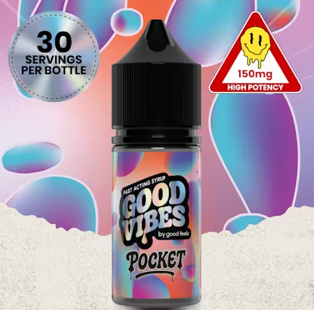Photograph of product: Good Vibes | Unflavored | Pocket Tincture | 150mg