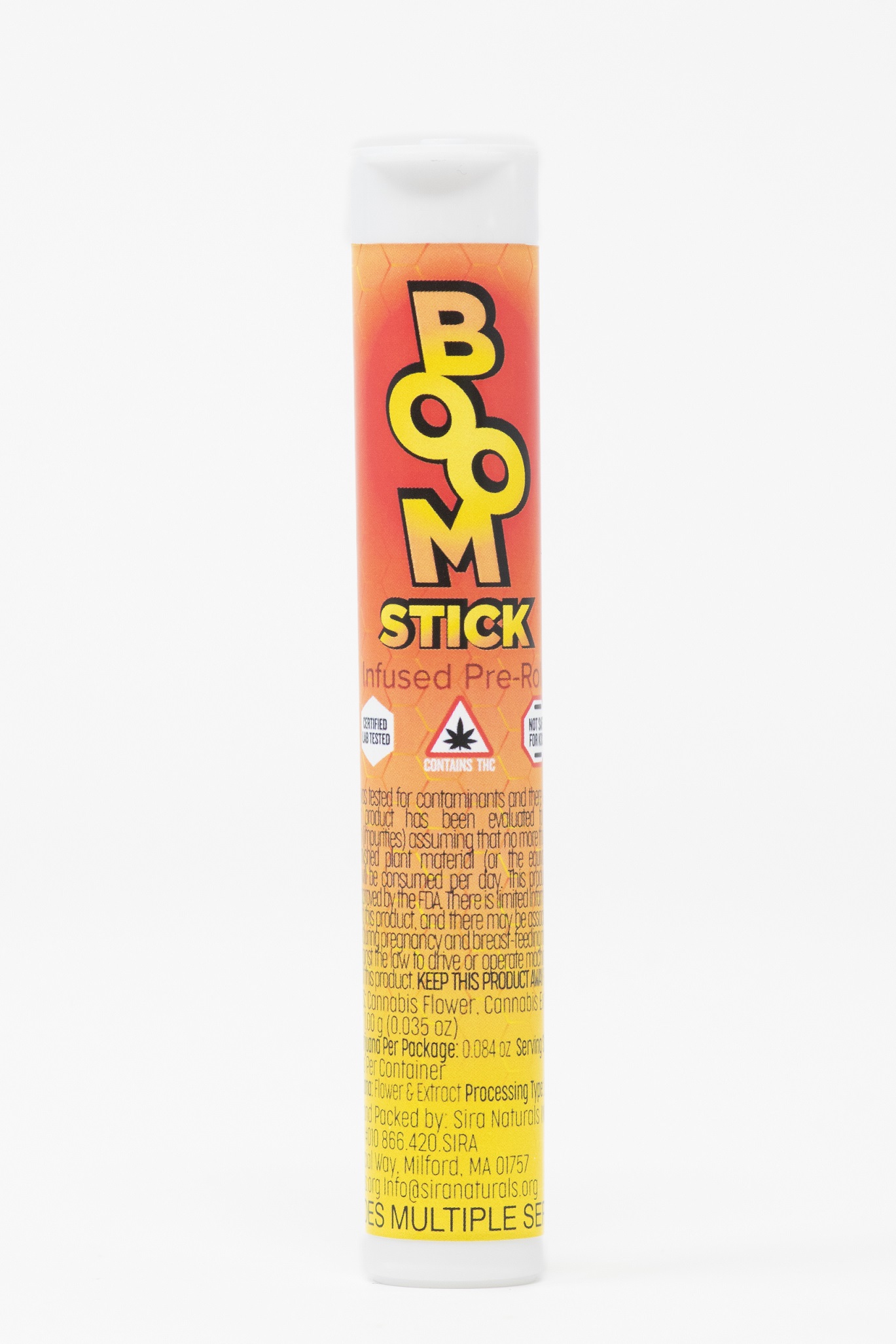 Photograph of product: Oui'd Boom Stix | Infused Pre-roll | 1g