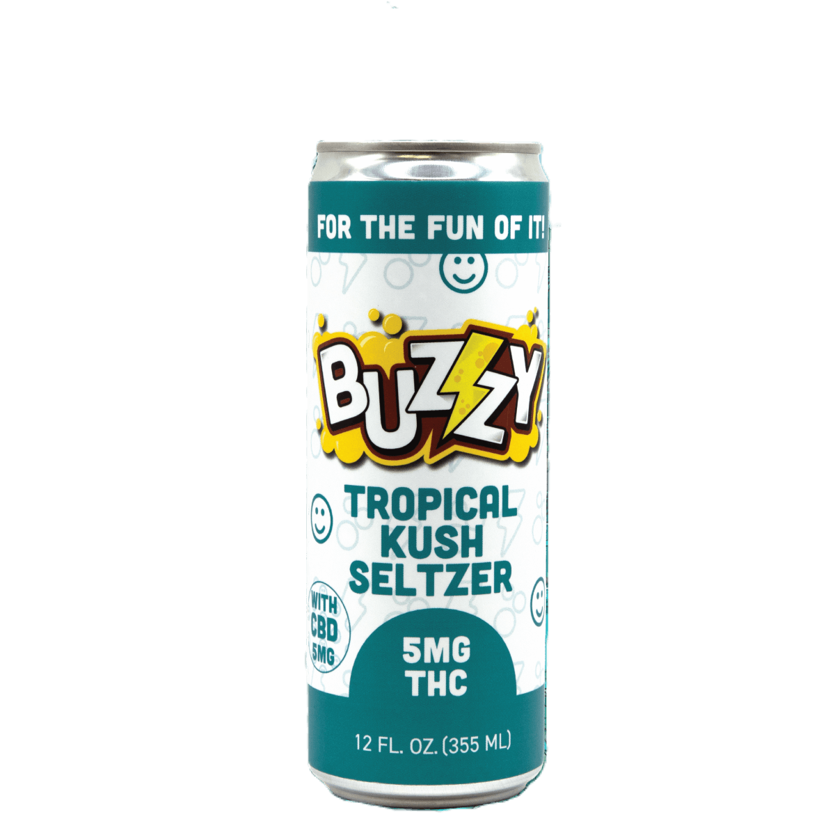 Photograph of product: Buzzy | Tropical Kush Seltzer + CBD [5mg]