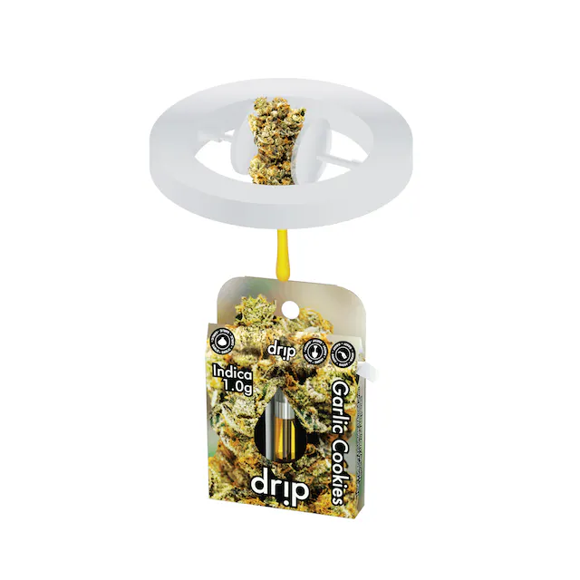 Photograph of product: DRIP | Vape Cartridge | Garlic Cookies