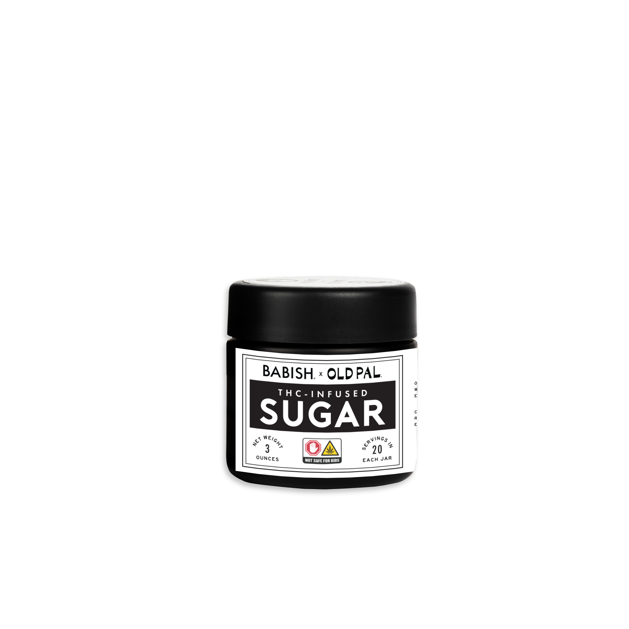 Photograph of product: Babish x Old Pal - Infused Sugar 3oz - 100mg