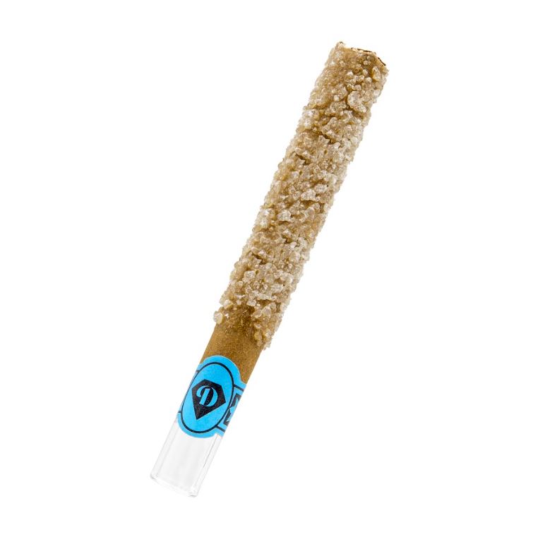 Photograph of product: Orange Push Pop | Diamond Dusted Infused Cannagar | Single | 2.5G
