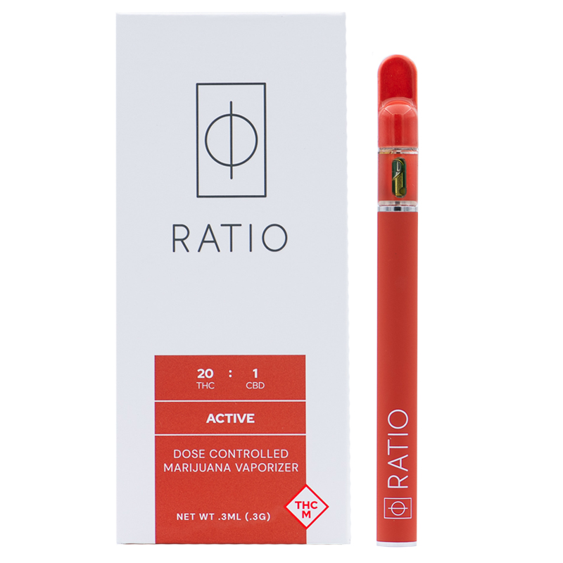 Photograph of Product: Active 20:1 THC:CBD | Disposable