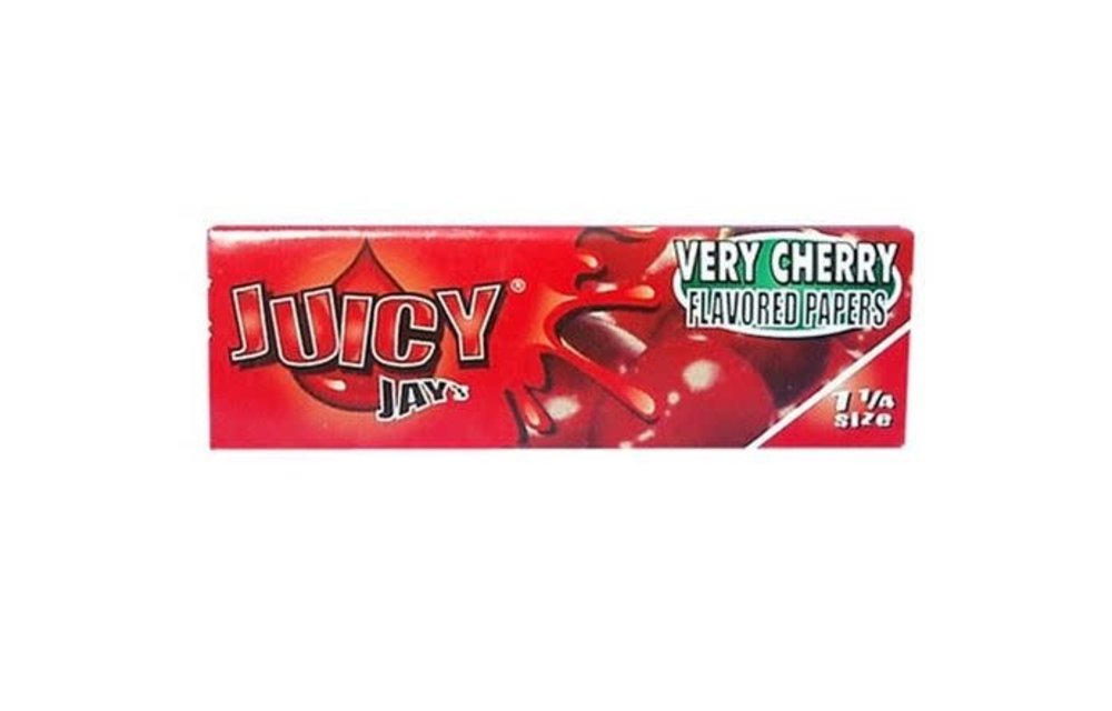 Photograph of product: Juicy Jay's l Very Cherry Hemp Papers l 1 1/4