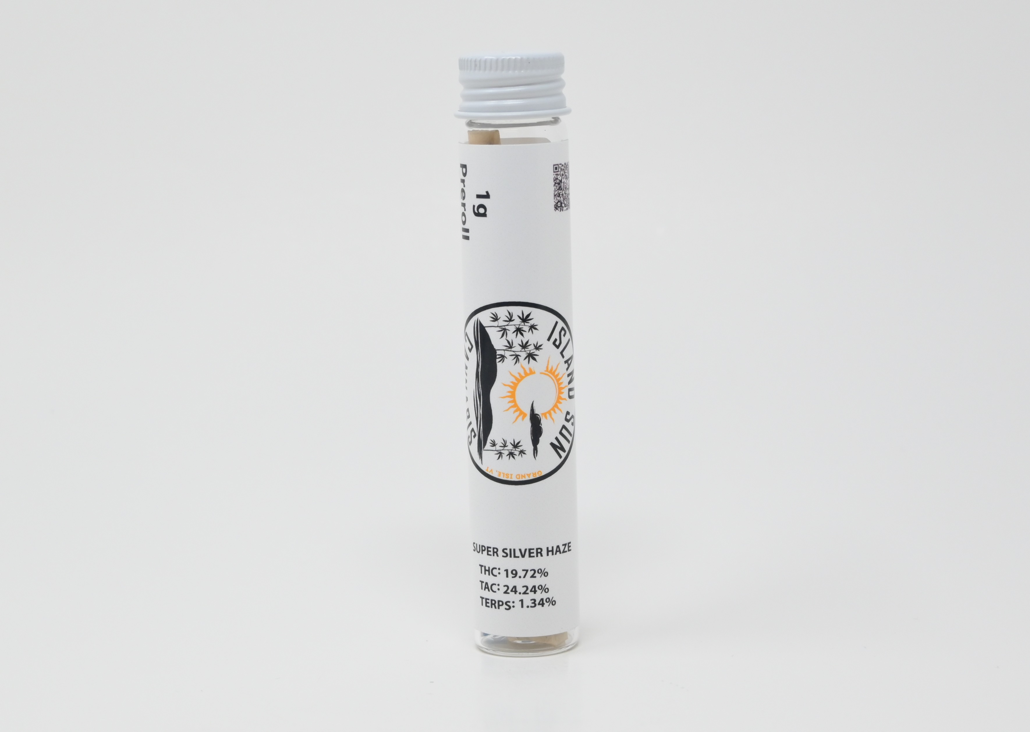 Photograph of product: Island Sun Super Silver Haze Preroll