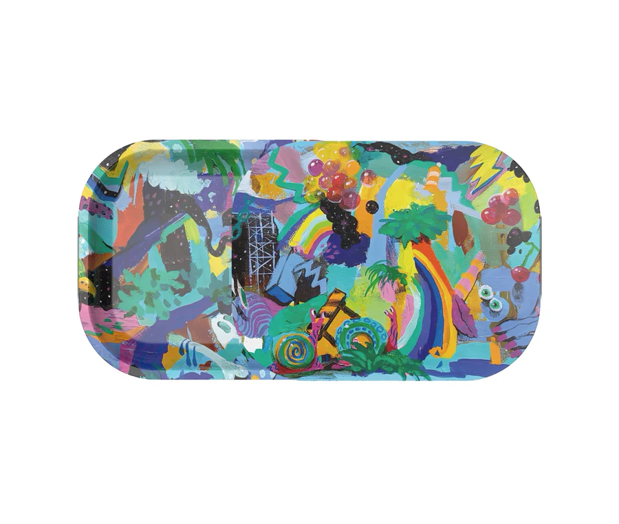Photograph of product: "Alltopia" by Adam O'Day Rolling Tray