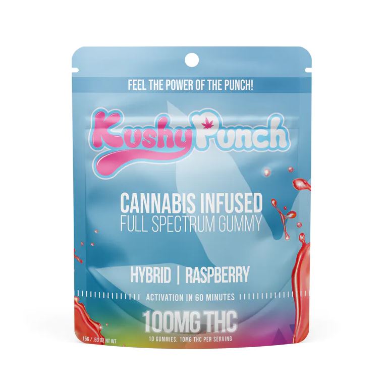Photograph of product: HYBRID GUMMY - KUSHY PUNCH