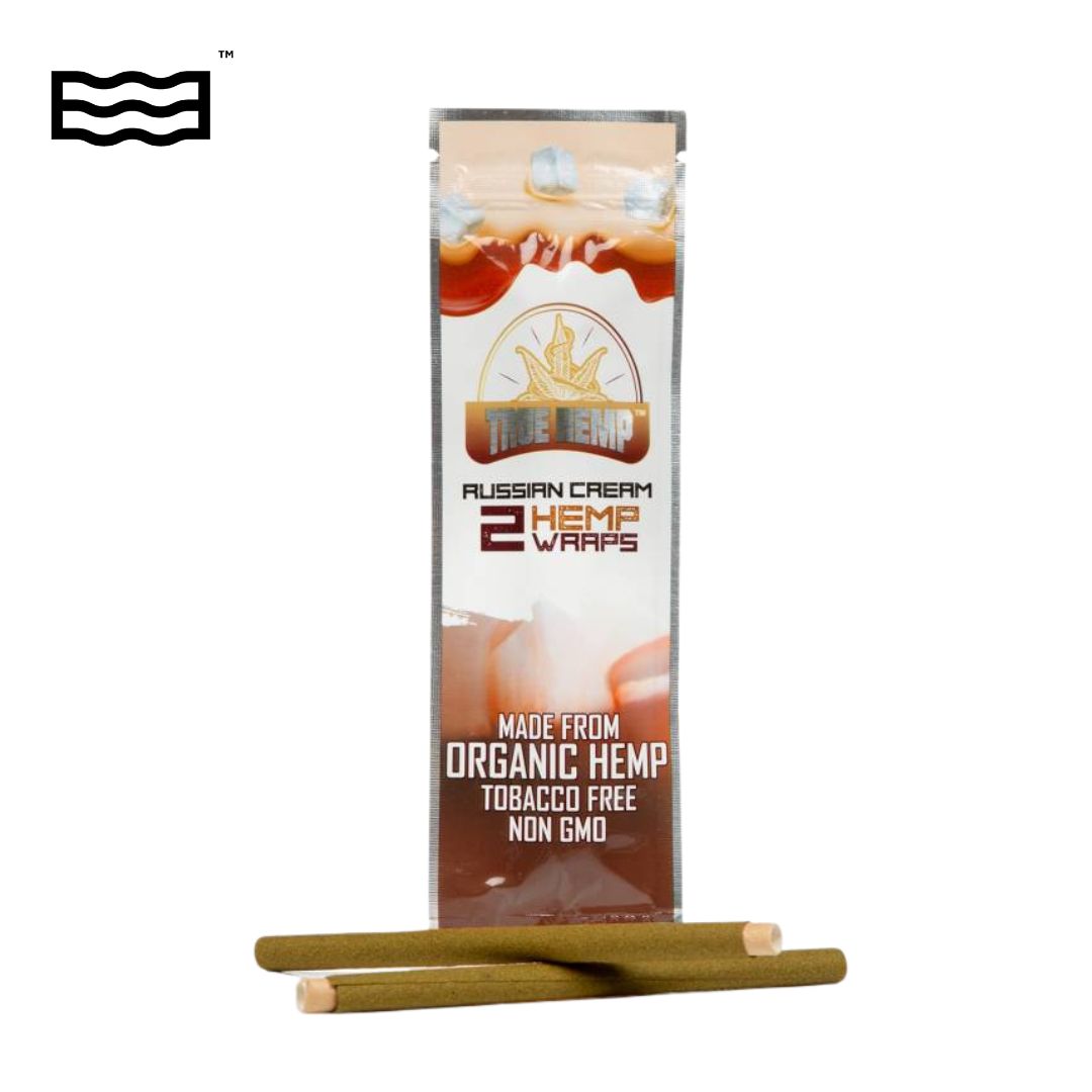 Photograph of product: True Hemp Organic Wraps - Russian Cream 2pk
