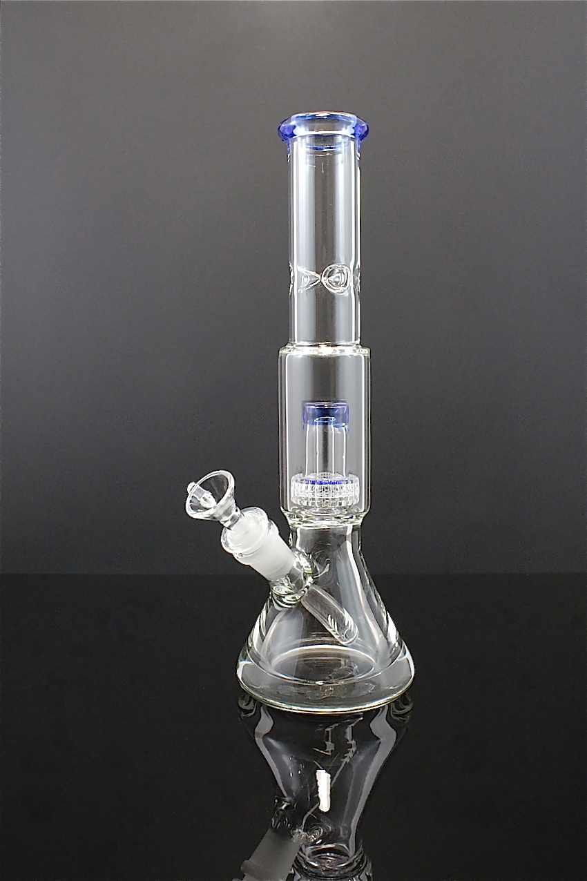 Photograph of product: #15 Salt Shaker Glass Bong with Percolator