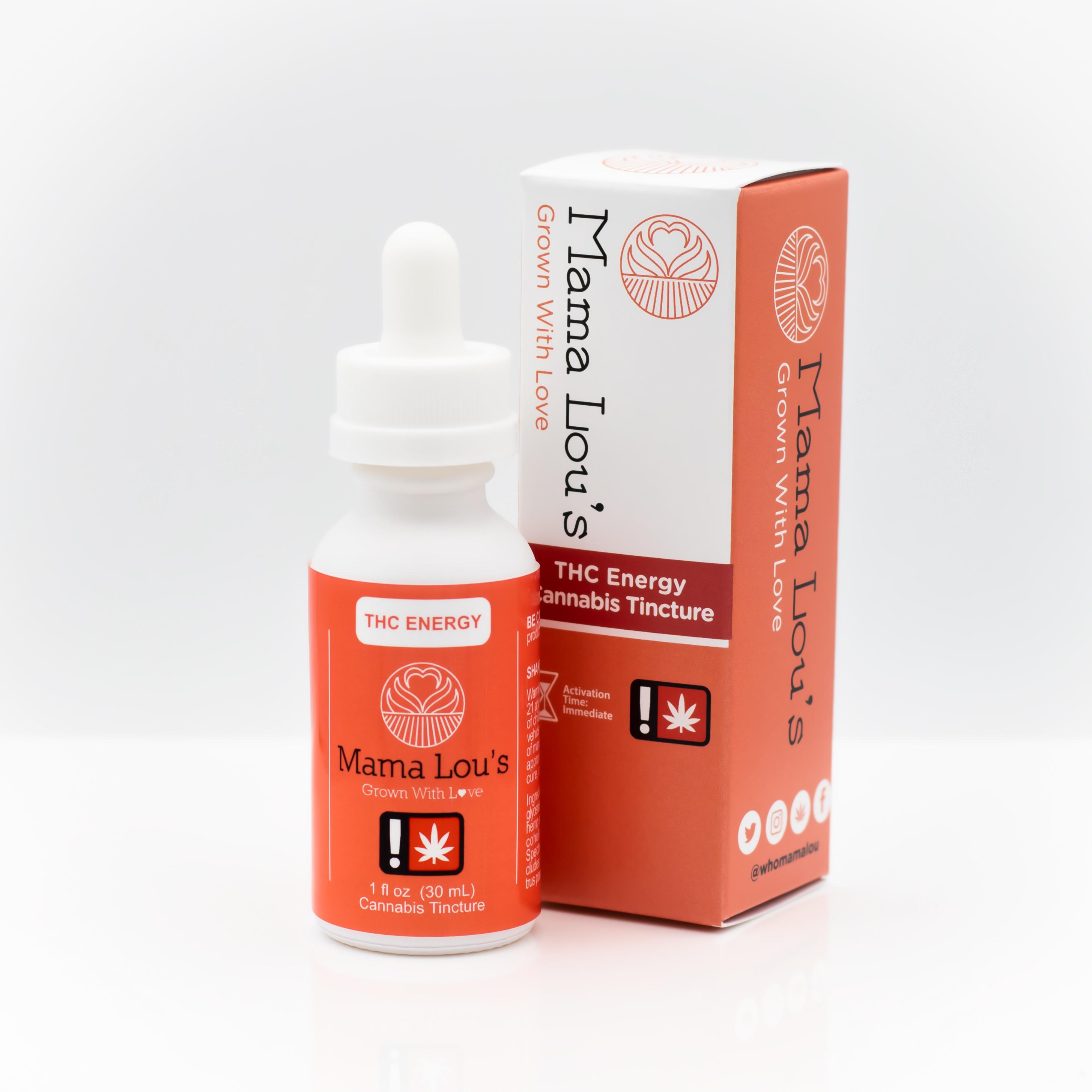 Photograph of product: Mama Lou's | TH-oui Energy Tincture