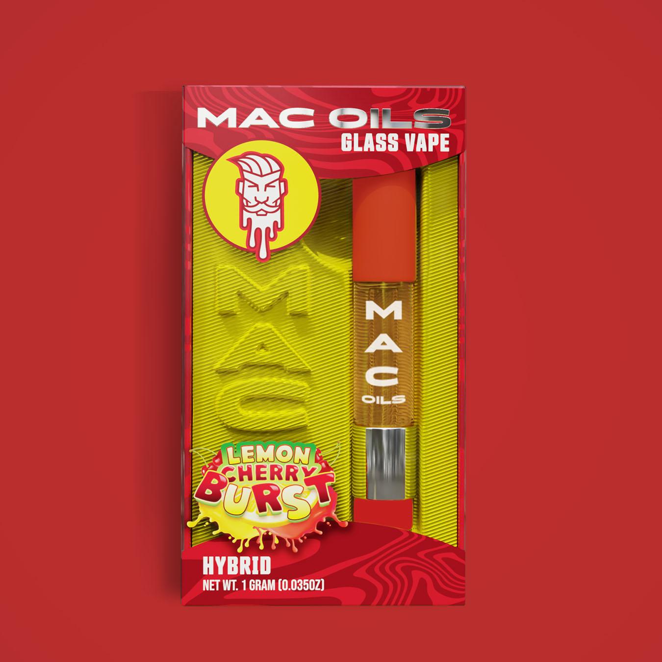 Photograph of product: Mac Pharms Cart | Lemon Cherry Burst - Hybrid