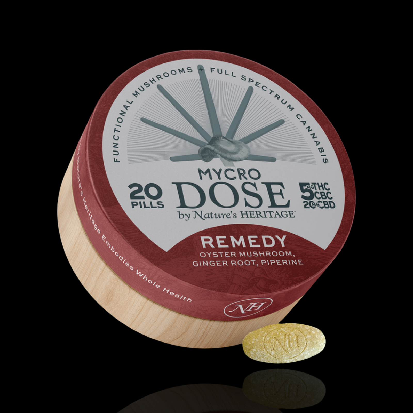 Photograph of product: MycroDose Remedy, 20 Tablets