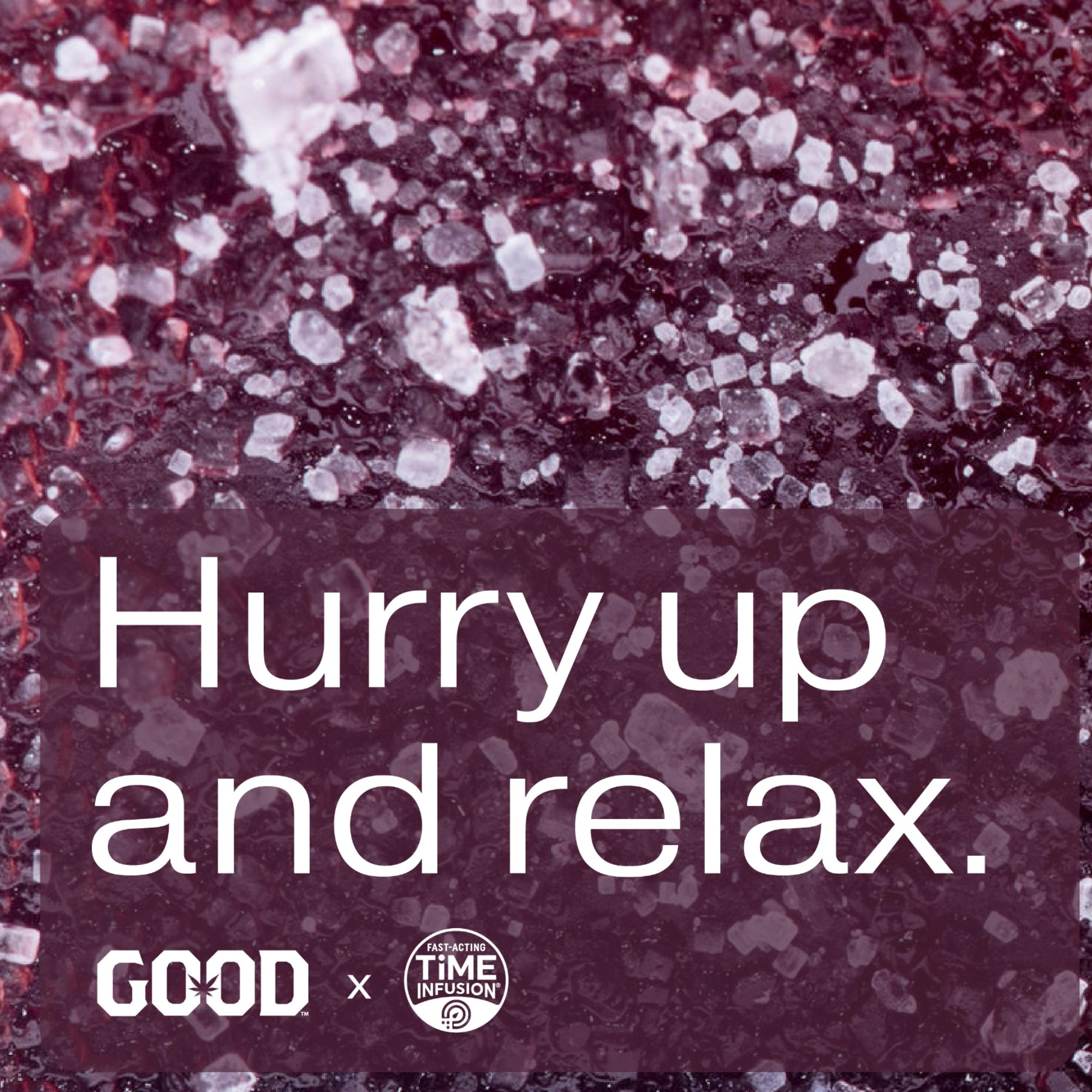 Photograph of product: Grape Fast Acting (100mg) Oui'd Hybrid GOOD Gummies 10pk