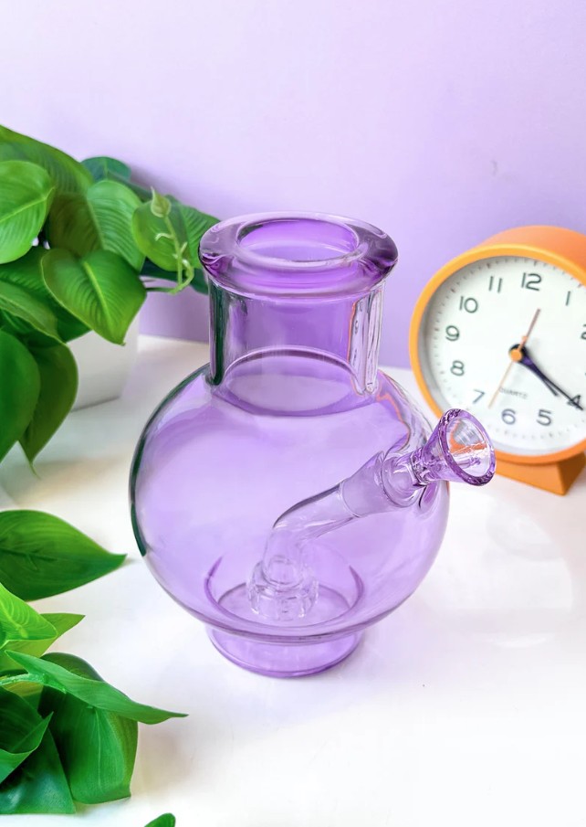 Photograph of product: Glassware | Retro Vase Bong (Assorted Colors)
