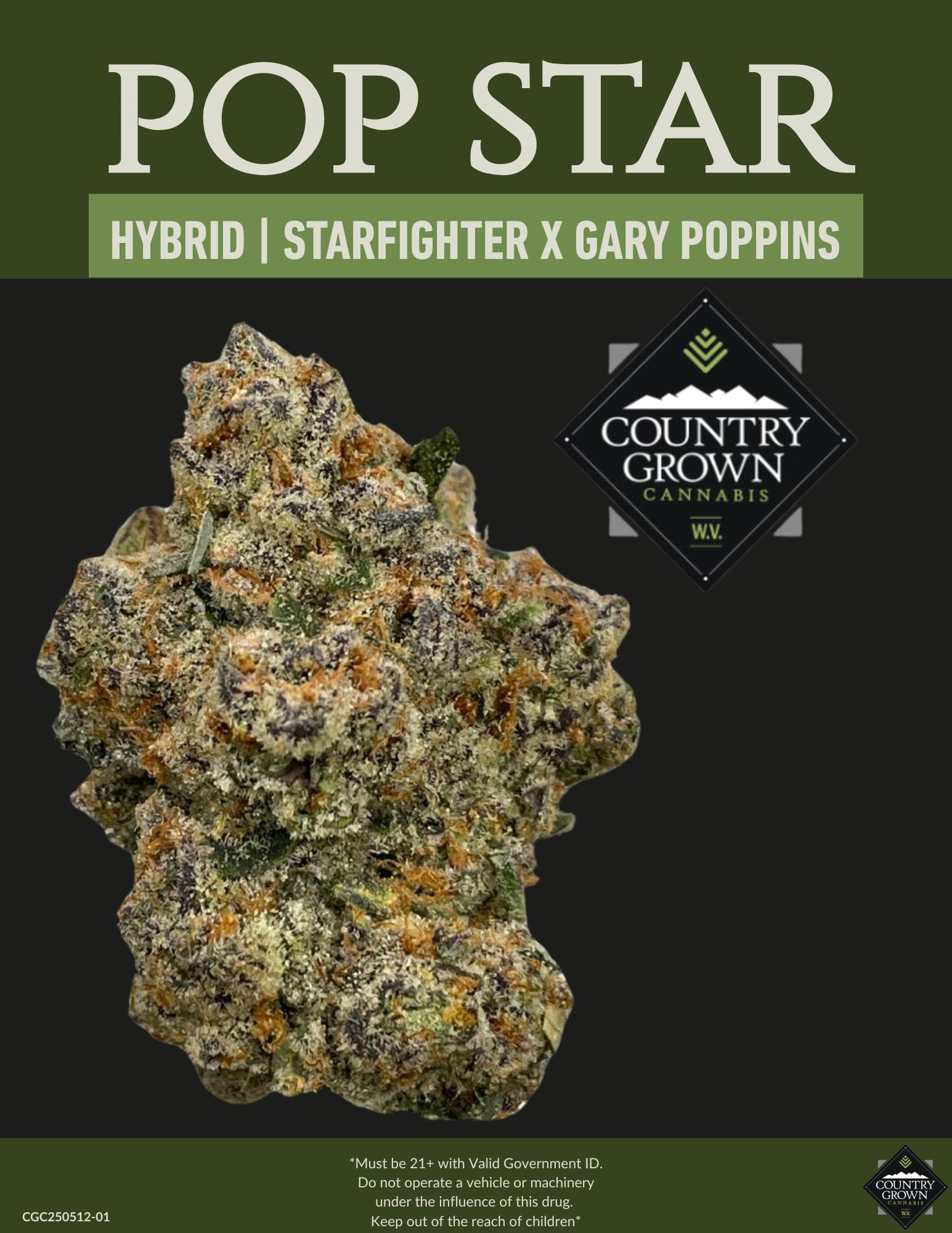 Photograph of product: Pop Star - 14g