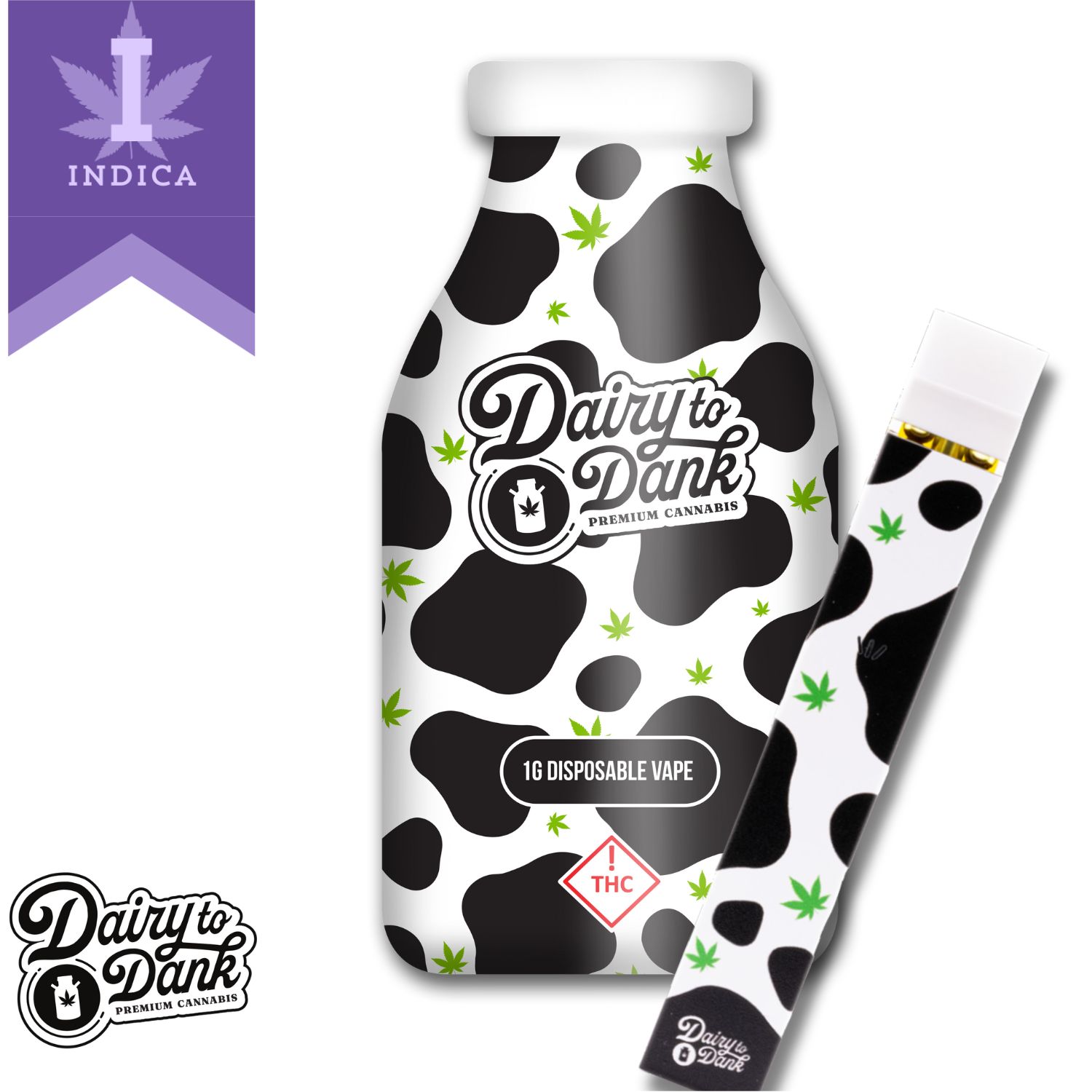 Photograph of product: D2D | Vaporizer | Distillate 1.0g | 1pk | Vanilla Custard | 1ml