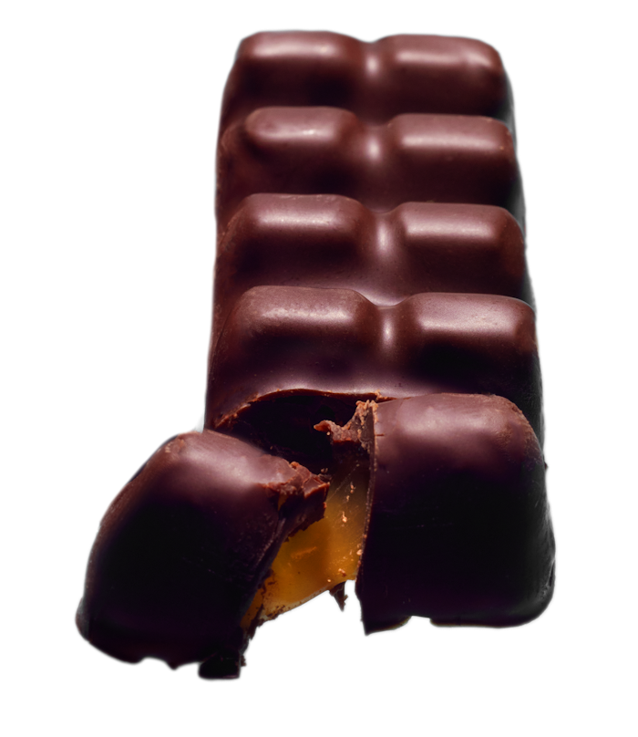 Photograph of product: Soft Power Sweets | Dulce De Leche Chocolate "Mini Candy Bar" | Edible | 100mg