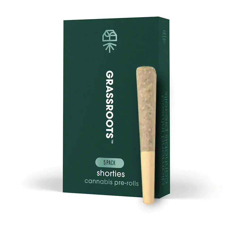 Photograph of product: Grassroots | Preroll | 5pk | Hybrid | Nuclear Muffins