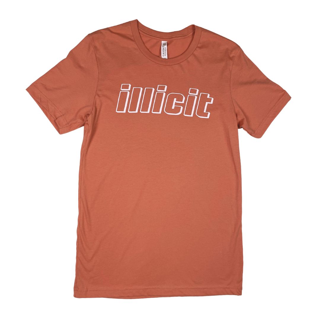 Photograph of product: Illicit T-Shirt | Peach