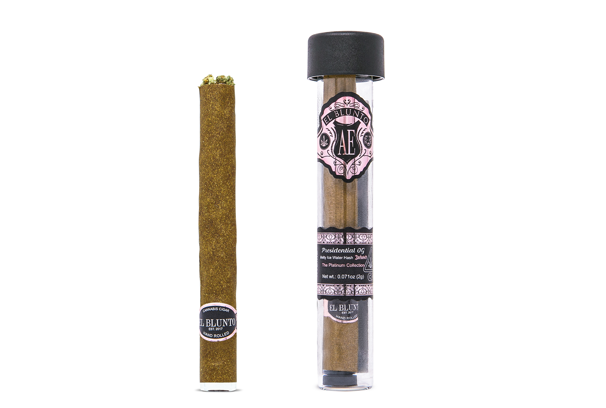 Photograph of product: Presidential OG - au chocolat-Infused Blunt - 2.0g