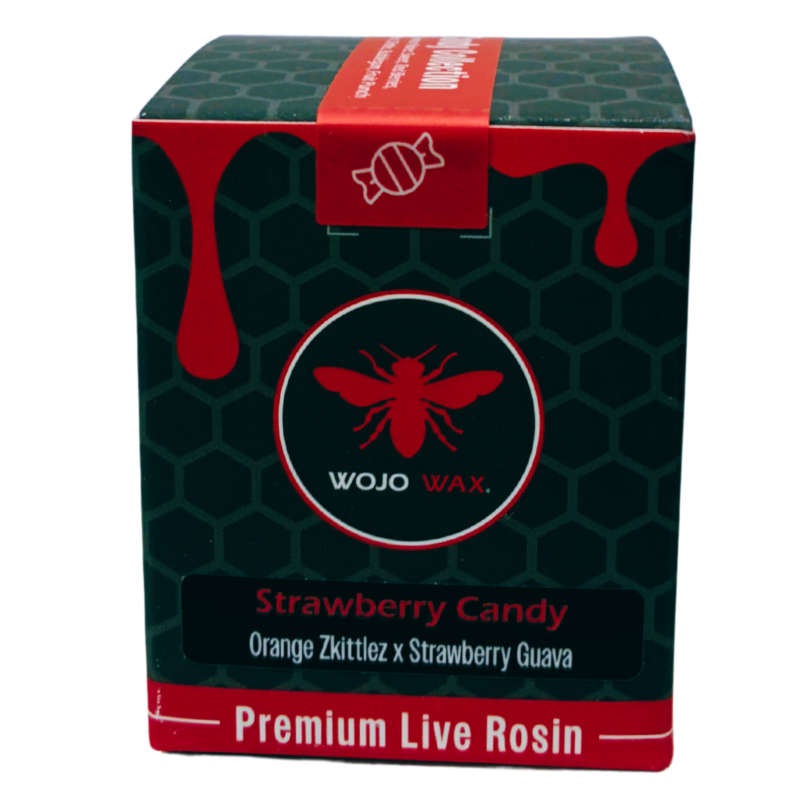 Photograph of product: WOJO | Strawberry Candy Live Rosin