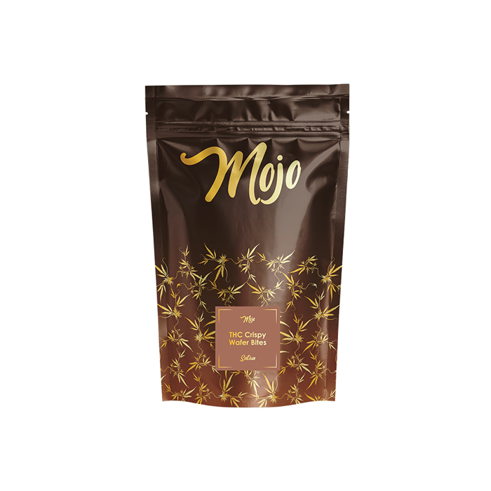 Photograph of product: Crispy Wafer Bites, Oui'd, 200mg