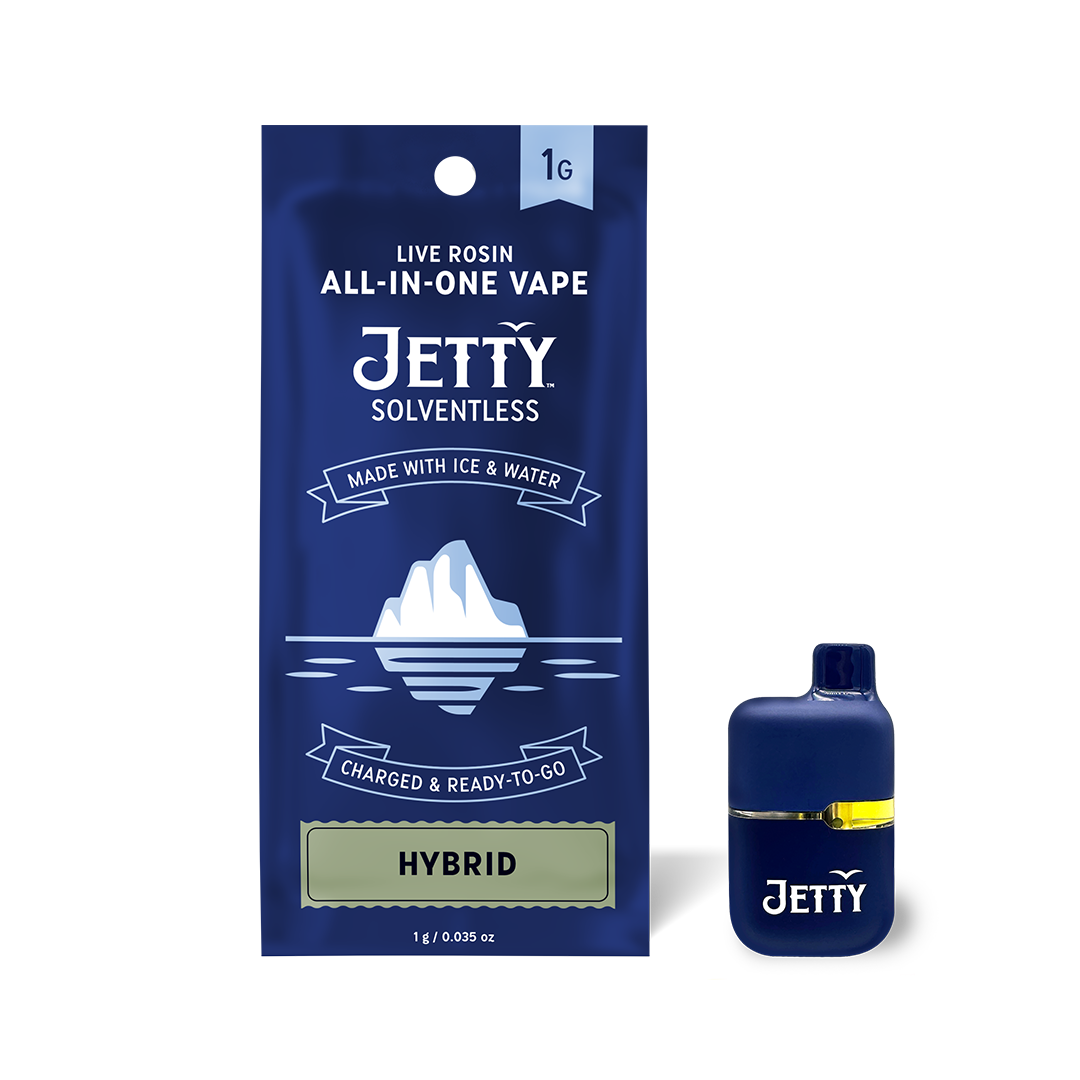 Photograph of product: Champagne Lemon | Solventless Rosin Mini Tank Vape