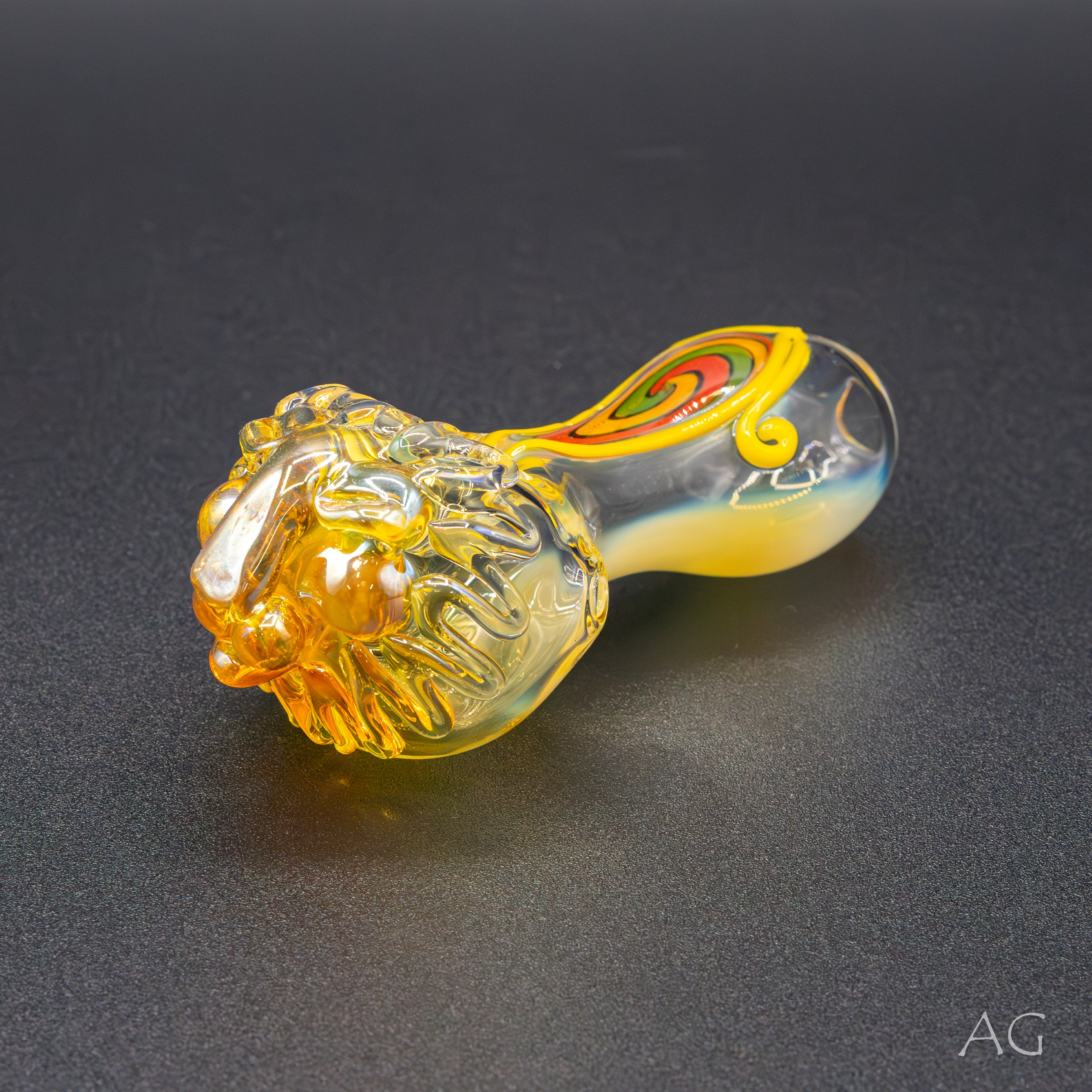 Photograph of product: Solfire Glass - Lion Spoon - Fumed