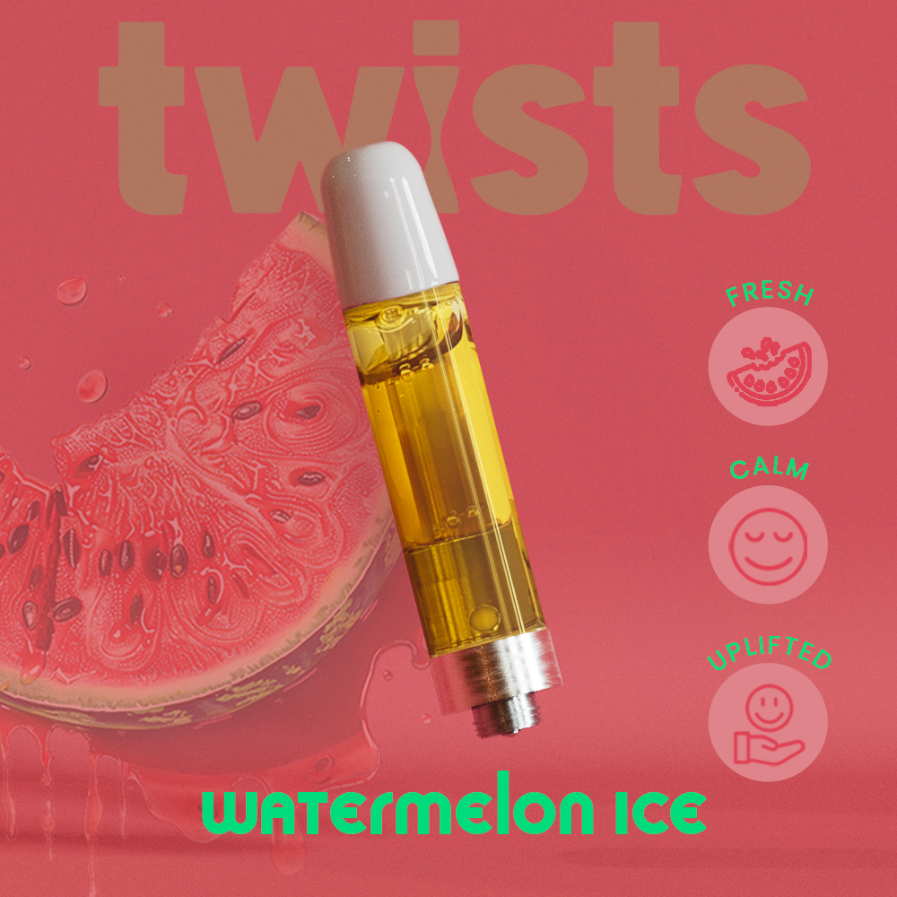 Photograph of product: Watermelon Ice Twist Distillate Cart. by Oil by Craft