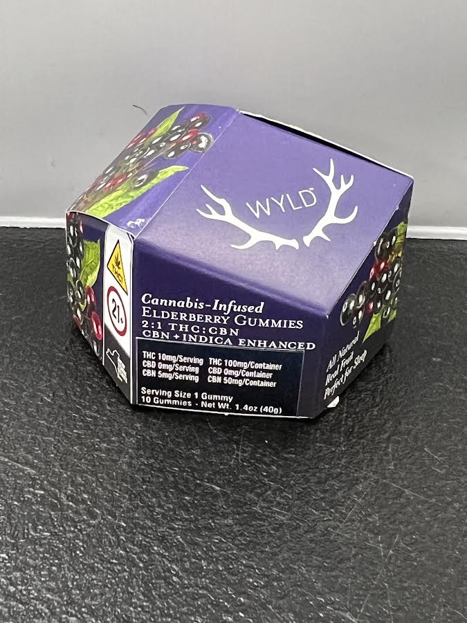 Photograph of product: Wyld - Elderberry Gummies 10ct