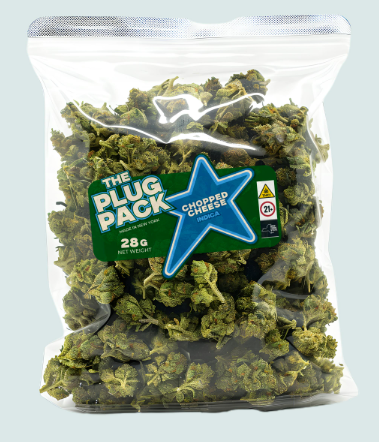 Photograph of product: The Plug Pack |  Flower | Chopped Cheese - 28g