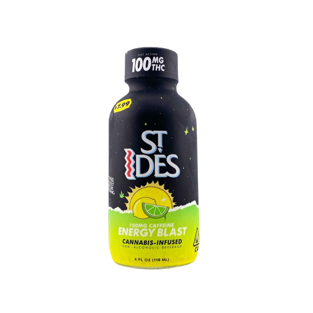 Photograph of product: St Ides - Drinks - Shots - Energy Blast - 100MG