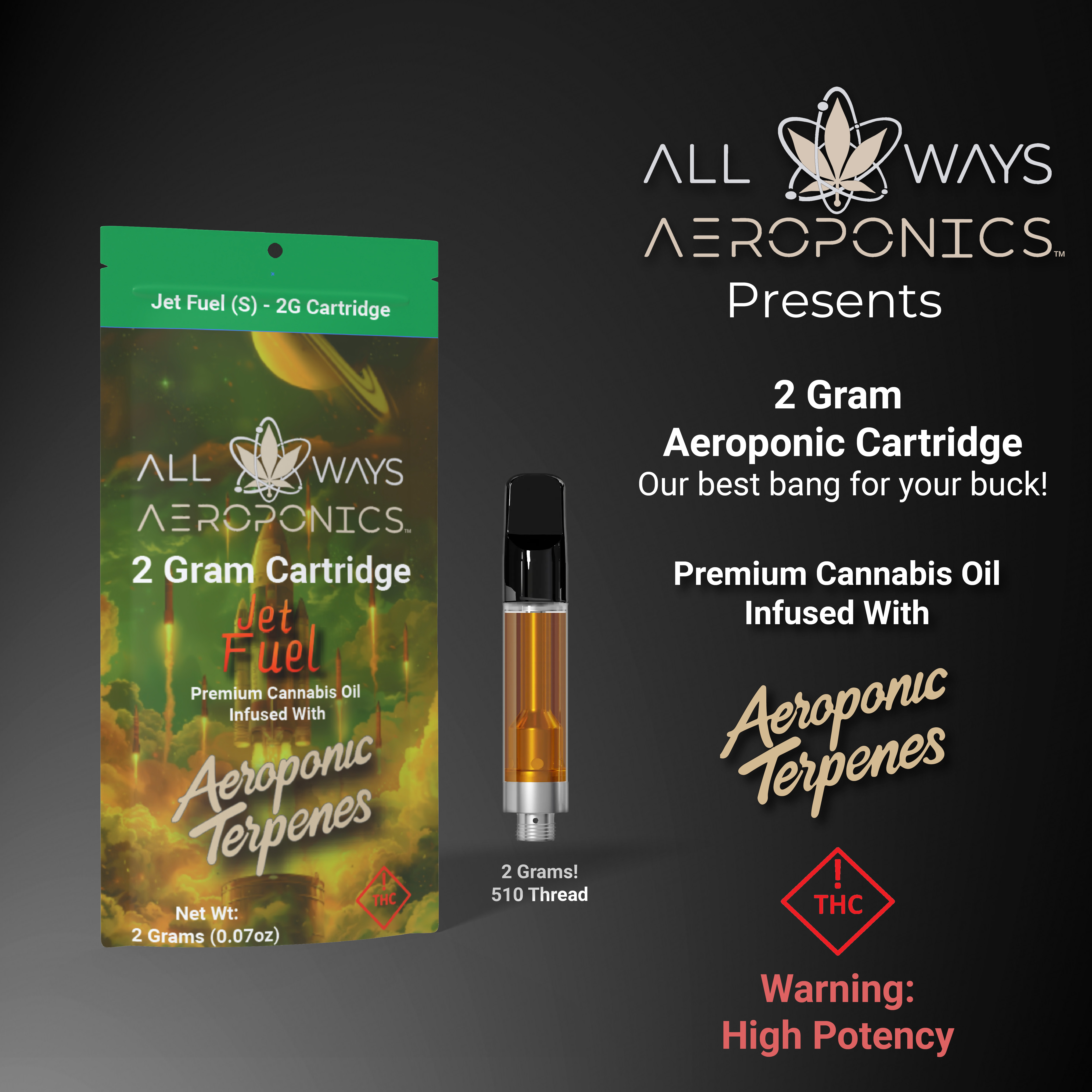 Photograph of product: AWA Aeroponic Cart - Jet fuel