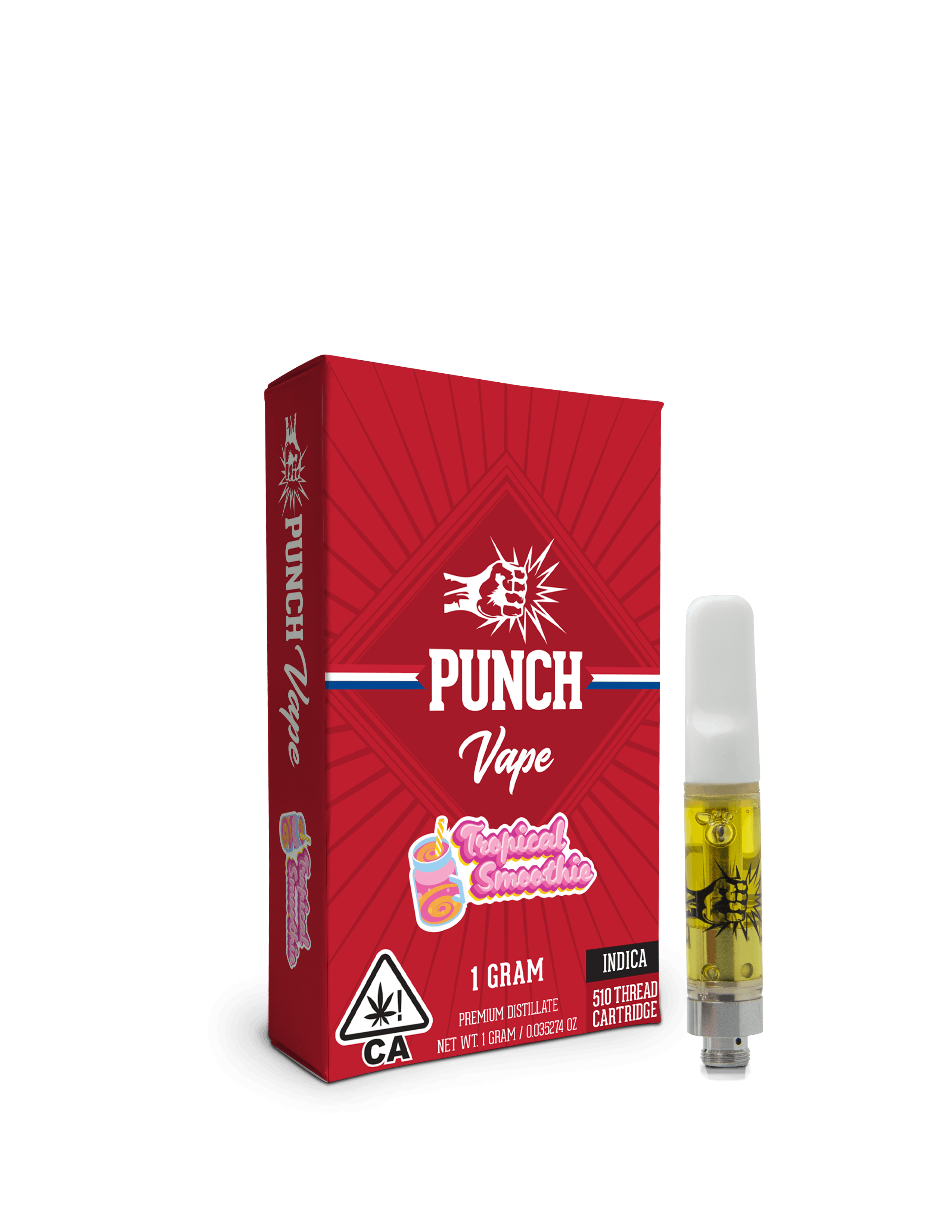 Photograph of product: Punch 1G Cartridge - Tropical Smoothie