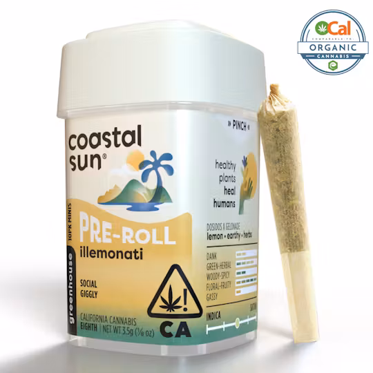 Photograph of product: Coastal Sun | Illemonati | 10pk
