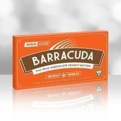 Photograph of product: Barracuda Bar - 200mg - Milk Chocolate Peanut Butter - High Dose