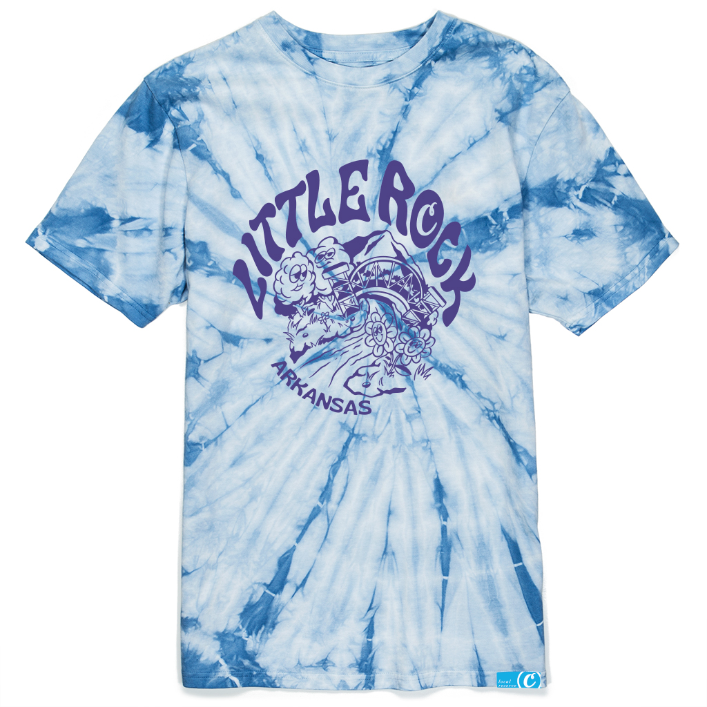 Photograph of product: Cookies: Little Rock Tee | Tye Die