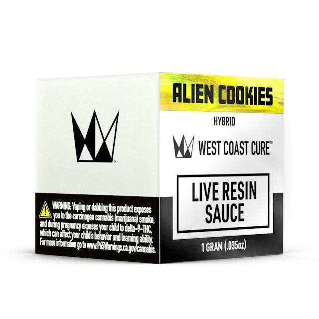 Photograph of product: Alien Cookies | 1g Live Resin Sauce